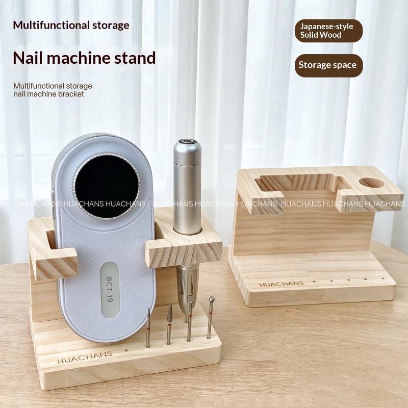 Home Improvement Supplies - Tragbarer Holzhalter für Nagelbohrer, 1 Stück,