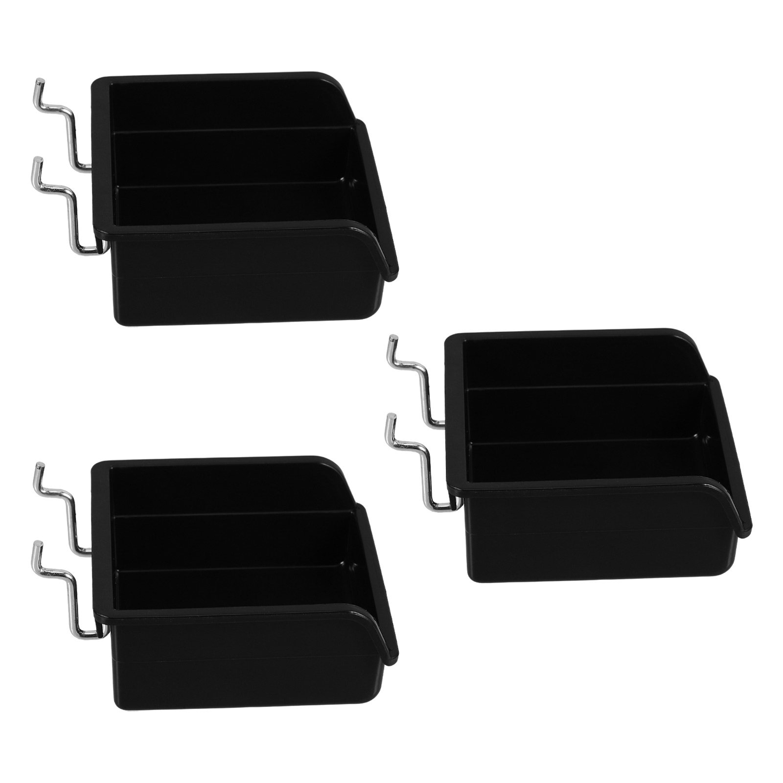 Home Improvement Binford Tools - 3-teiliger Antistatischer Verdickter Kunststoff-Steckplatten-Aufbewahrungsbehälter, Robuster Werkzeug-Organizer