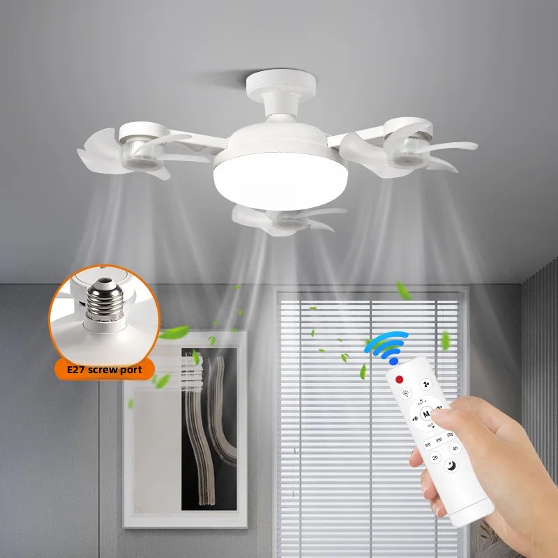 Ceiling Fan Mount - LED Kreative E27 Drone Fan Licht
