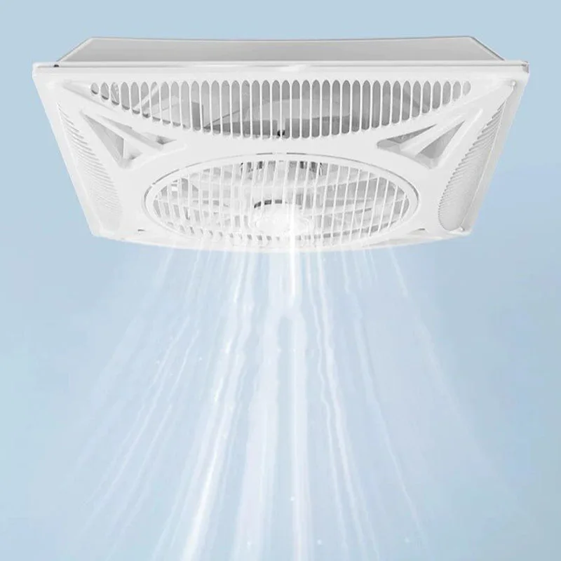 Ceiling Fan Mount - Quadratischer Einbau-Deckenventilator Geräuscharmer Eingebauter Lüfter für