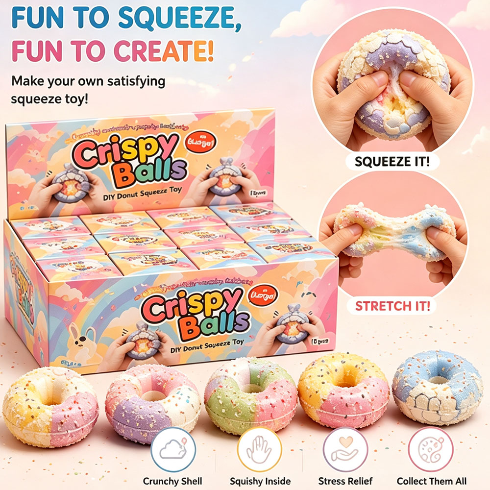 Home Improvement Supplies - Kawaii Raumdekoration Handgefertigte Knusprige Kugel Squishy