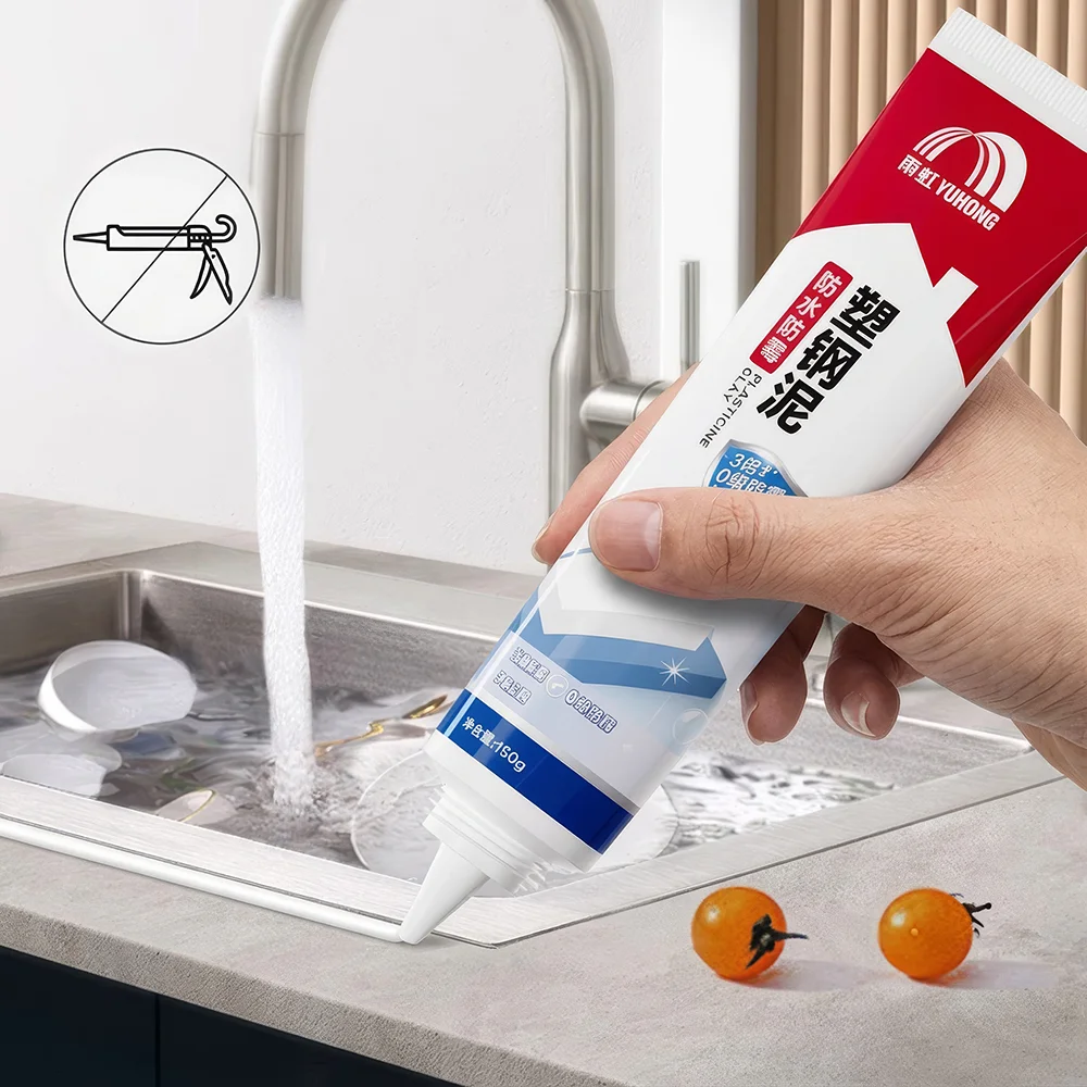 150ml Kunststoff-Stahl-Schlick – Bathroom Caulk Siliconized Bewertung und Preis