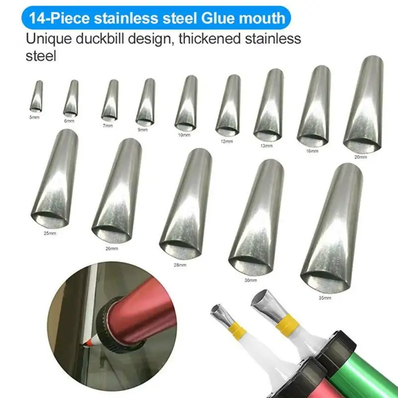 14PCS Edelstahl Caulk Düse App – Bathroom Caulk Siliconized Bewertung und Preis