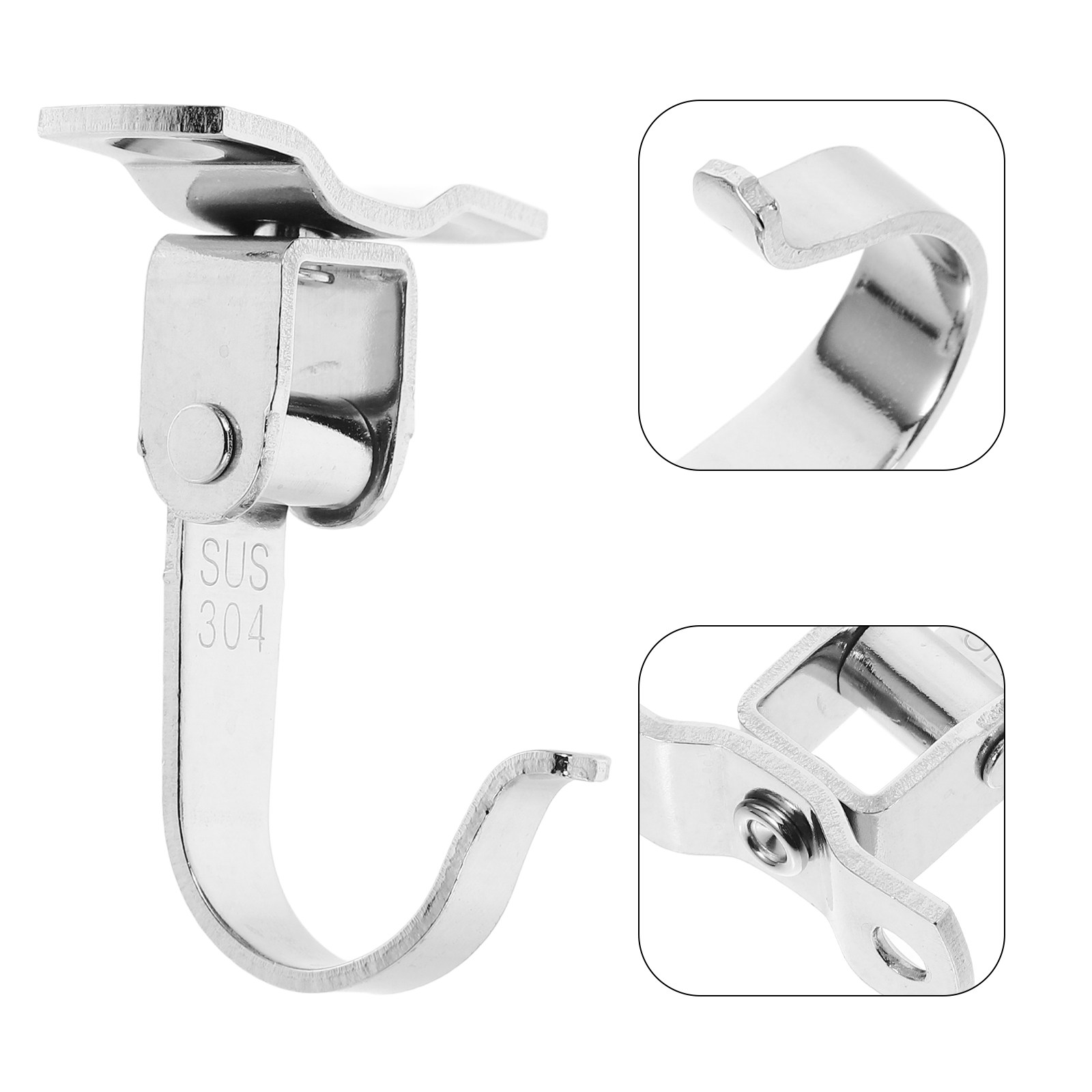 2 Stück Edelstahl-Deckenhaken, – Ceiling Fan Mount Bewertung und Preis
