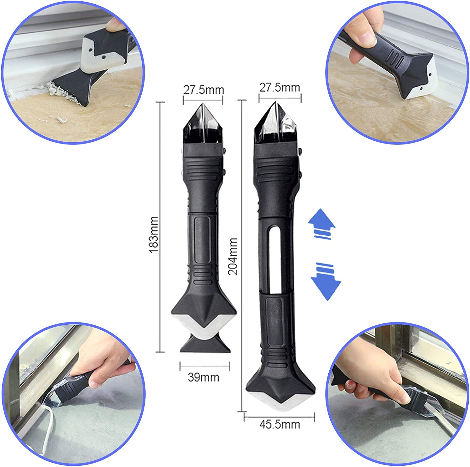 5 in 1 Silikon Abdichten Werkz – Bathroom Caulk Siliconized Bewertung und Preis