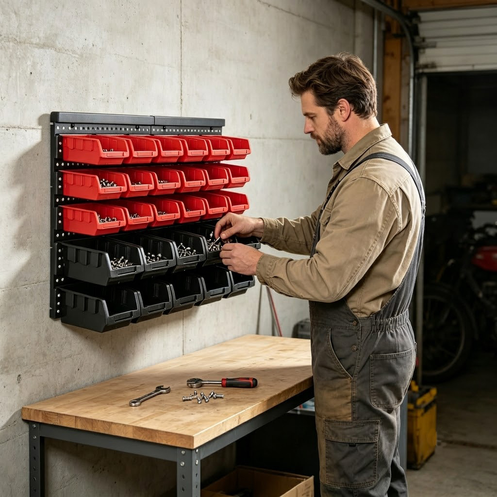 Wandmontierte Aufbewahrungsbox – Home Improvement Binford Tools Bewertung und Preis