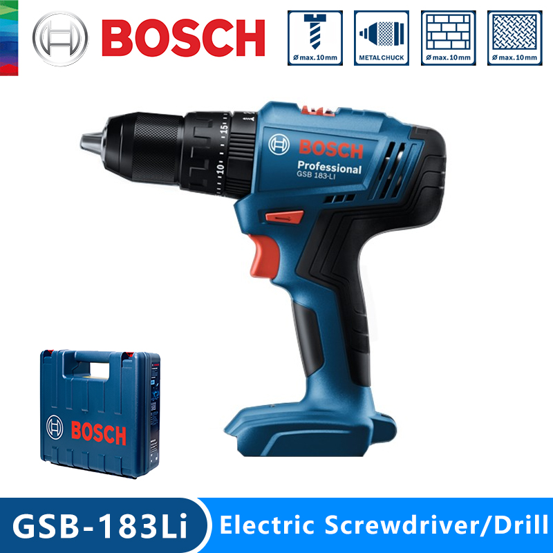Bosch Elektrobohrer GSB183-LI  – Power Drill Cordless Bewertung und Preis