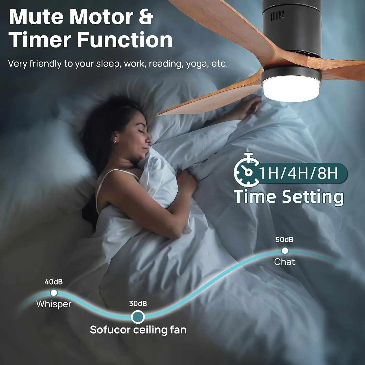 52 Zoll Smart-Deckenventilator – Ceiling Fan Mount Bewertung und Preis